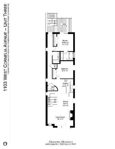 1103 W. Cornelia 2-4 Beds Apartment for Rent - Photo Gallery 22