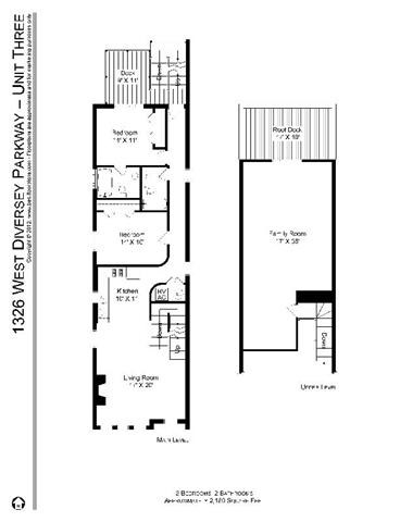 1326 W. Diversey 2-4 Beds Apartment for Rent - Photo Gallery 25