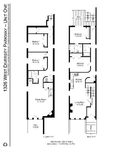 1326 W. Diversey 2-4 Beds Apartment for Rent - Photo Gallery 23