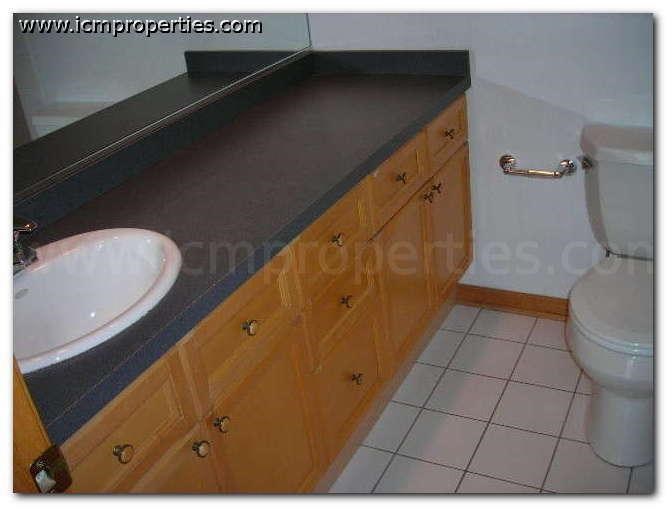 a bathroom with a sink and a toilet