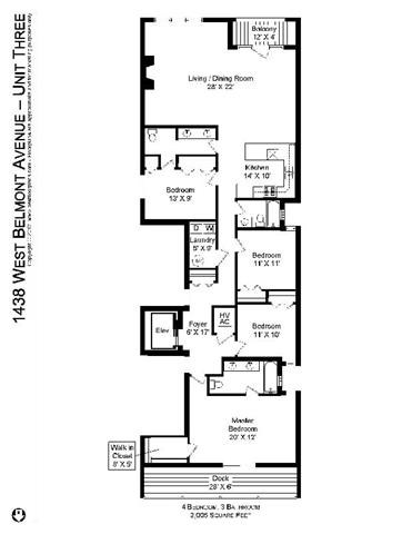 1438 W. Belmont 3-4 Beds Apartment for Rent - Photo Gallery 20