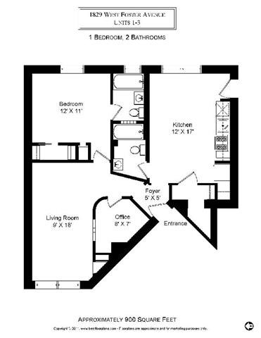 1825-39 W. Foster / 5131-37 N. Wolcott Studio-2 Beds Apartment for Rent - Photo Gallery 27