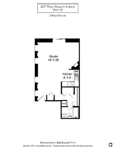 2047-49 N. Hoyne / 2057 W. Dickens Studio-2 Beds Apartment for Rent - Photo Gallery 31