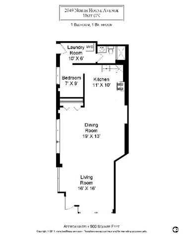 2047-49 N. Hoyne / 2057 W. Dickens Studio-2 Beds Apartment for Rent - Photo Gallery 32