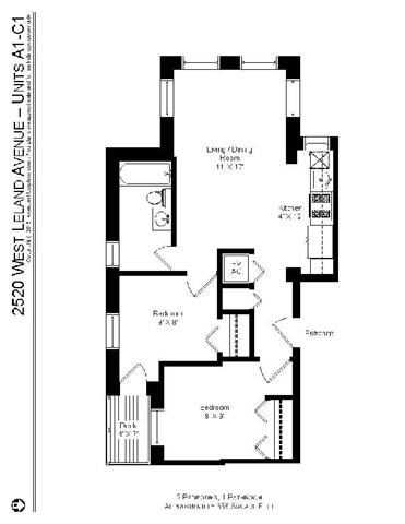 2520 W. Leland Studio-2 Beds Apartment for Rent - Photo Gallery 26