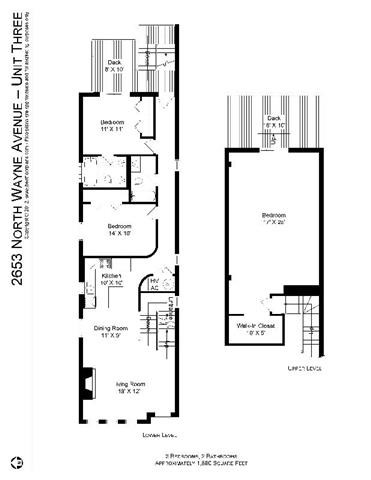 2653 N. Wayne 2-4 Beds Apartment for Rent - Photo Gallery 32