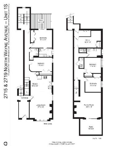 2715-17 N. Wayne 2-5 Beds Apartment for Rent - Photo Gallery 30