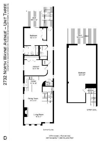 2732 N. Wayne 2-4 Beds Apartment for Rent - Photo Gallery 23