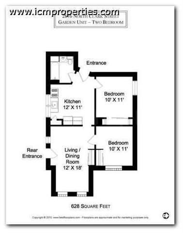 2876-2900 N. Clark Studio-2 Beds Apartment for Rent - Photo Gallery 29