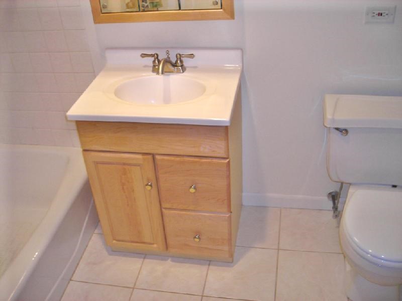a bathroom with a sink and a toilet