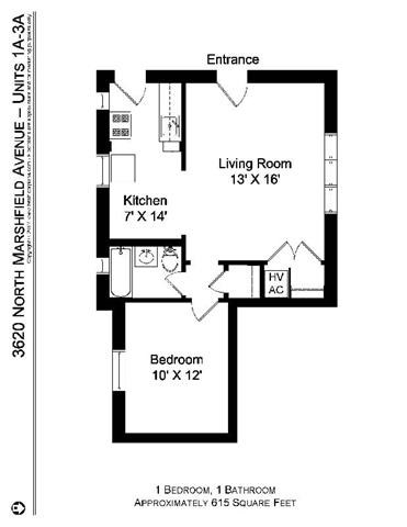 3618-20 N. Marshfield Studio-1 Bed Apartment for Rent - Photo Gallery 32