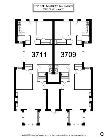 3709-11 N. Wilton 2-3 Beds Apartment for Rent - Photo Gallery 24