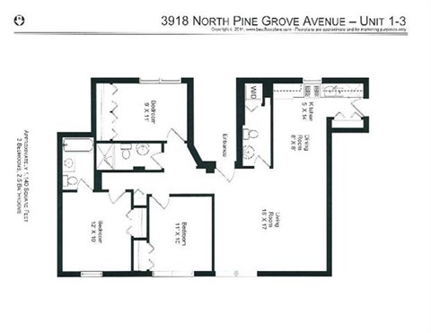 3912-28 N. Pine Grove 1-3 Beds Apartment for Rent - Photo Gallery 34