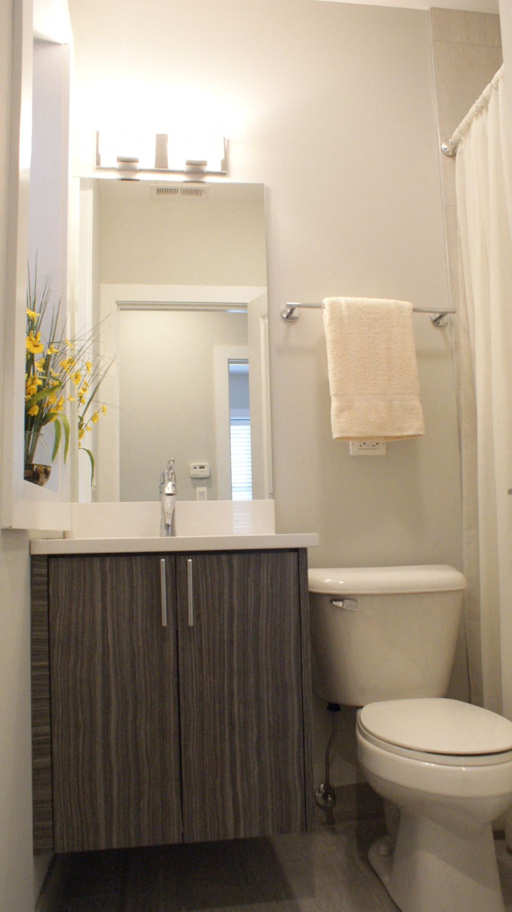 a small bathroom with a toilet and a sink