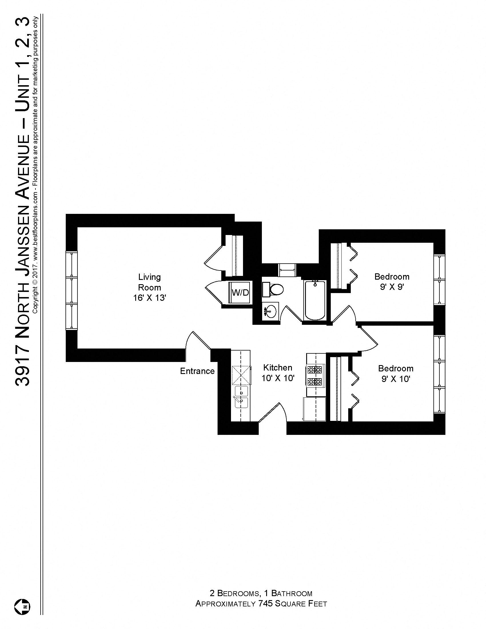 3917 N Janssen 2 Bed