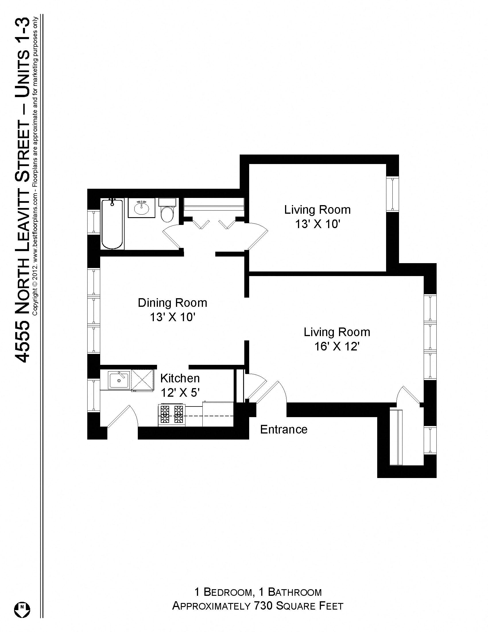 1 Bedroom - 1 Bath Rehab