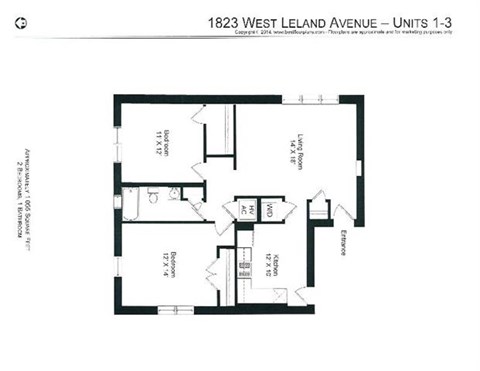 4651-53 N. Wolcott / 1819-29 W. Leland 1-3 Beds Apartment for Rent - Photo Gallery 32