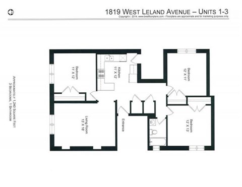 4651-53 N. Wolcott / 1819-29 W. Leland 1-3 Beds Apartment for Rent - Photo Gallery 33