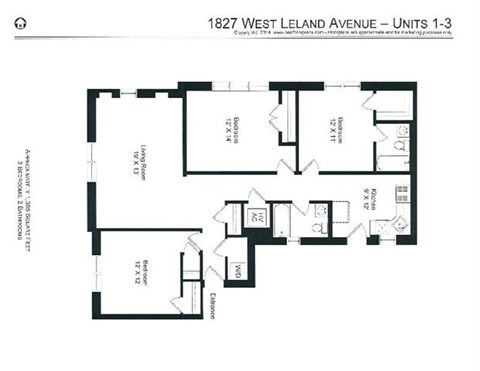 4651-53 N. Wolcott / 1819-29 W. Leland 1-3 Beds Apartment for Rent - Photo Gallery 35