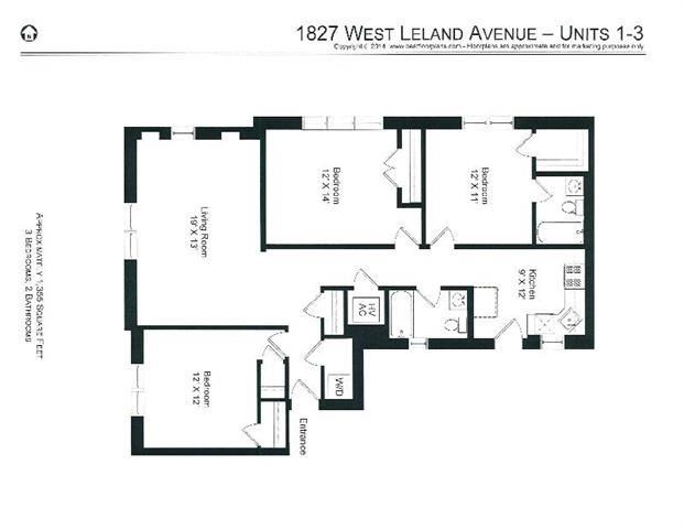 3 Bed 2 Bath