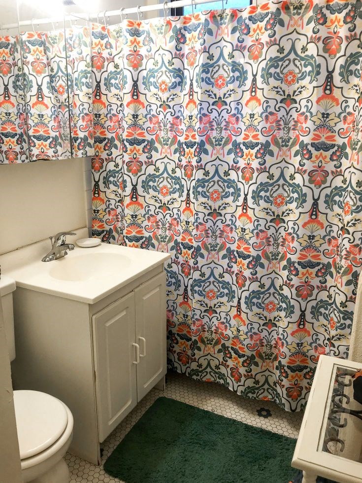 a bathroom with a sink and a toilet