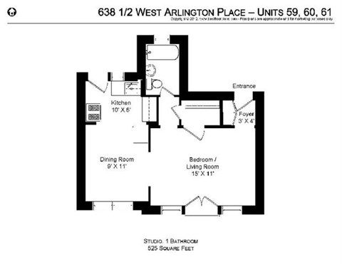 630-38 1/2 W. Arlington Studio-1 Bed Apartment for Rent - Photo Gallery 31
