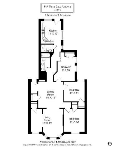 849-53 W. Lill 2-3 Beds Apartment for Rent - Photo Gallery 29