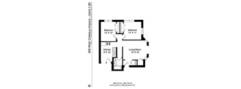 2 Bed 1 Bath