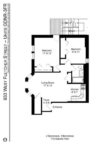 933 W. Fletcher 2 Beds Apartment for Rent - Photo Gallery 32