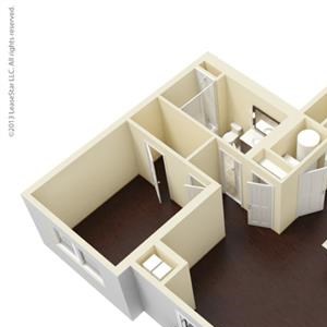 1 Bed, 1 Bath, 810 sq. ft. A7