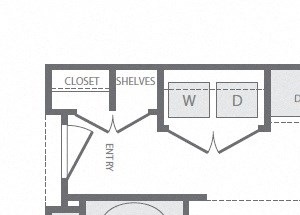 A1 Floorplan at Windsor South Lamar