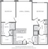 B3 Floorplan B3 Floorplan at Windsor South Lamar, Austin
