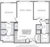 B6 Floorplan at Windsor South Lamar, Austin