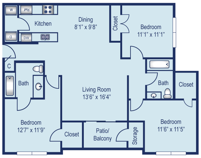 C1 Floor Plan 7
