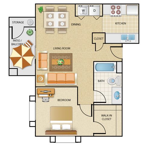Floor Plans Of Colores Del Sol In Mesa Az