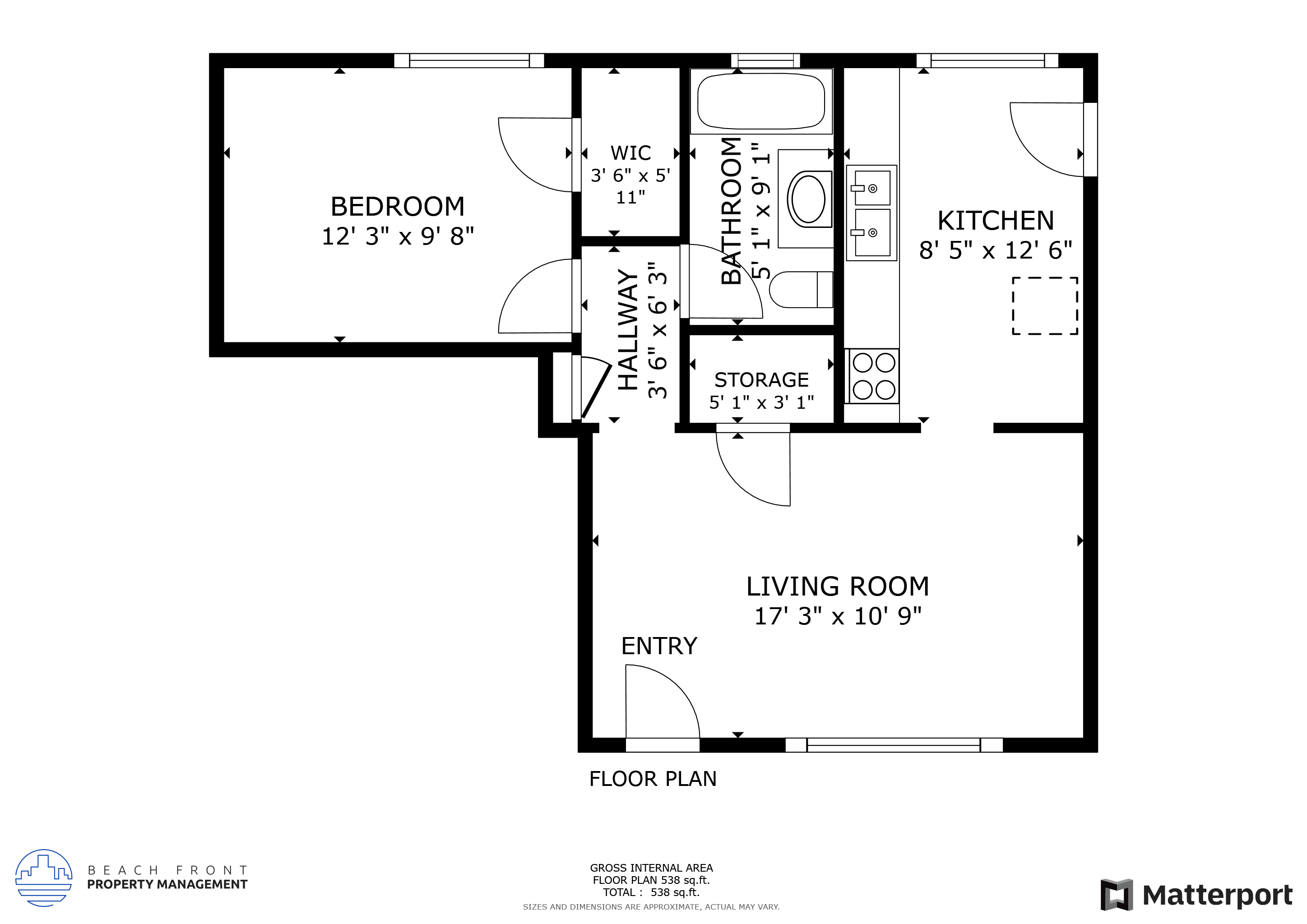 1 Bed