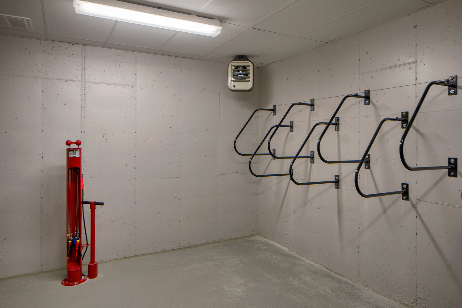 Bike Storage And Repair Station