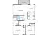2 bed and 2 bath