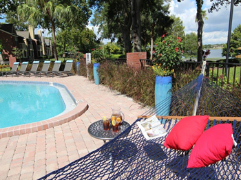 Pool-with-Hammock at Enclave at Lake Underhill, Florida
