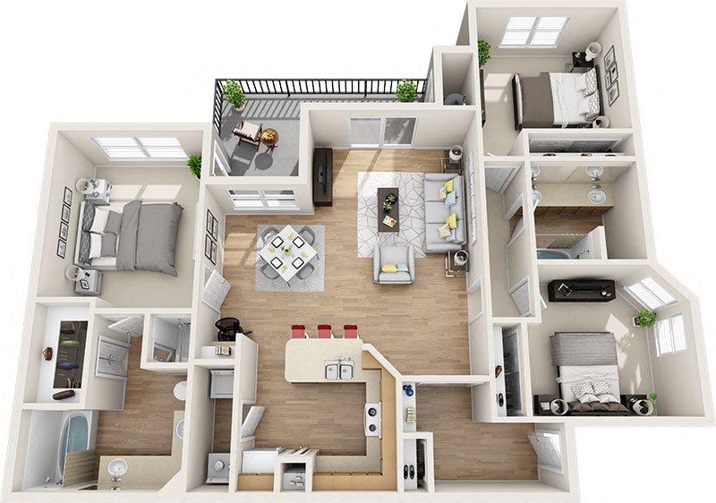 C1 Floor Plan 10
