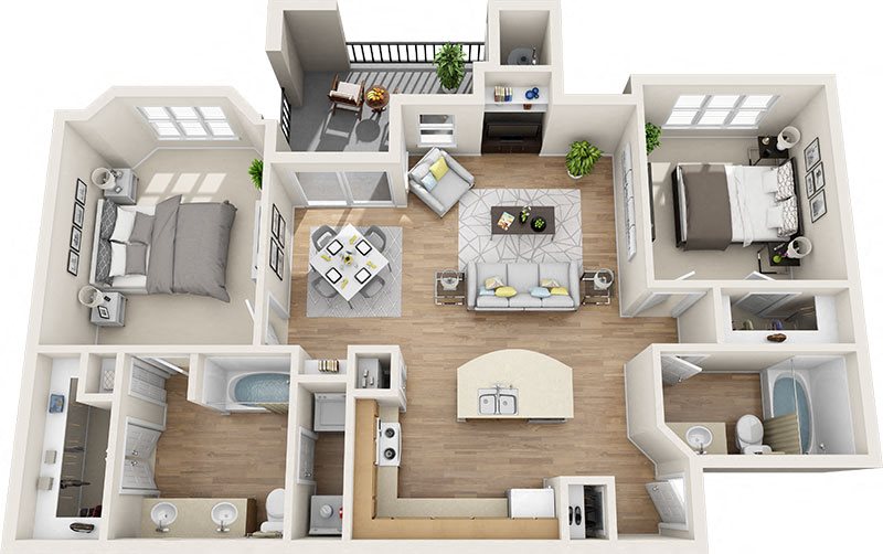 B2 Floor Plan 7