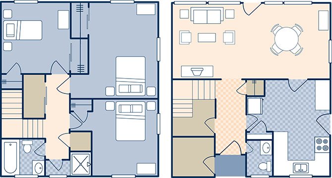 LeHavre Village 1070 Floor Plan 12
