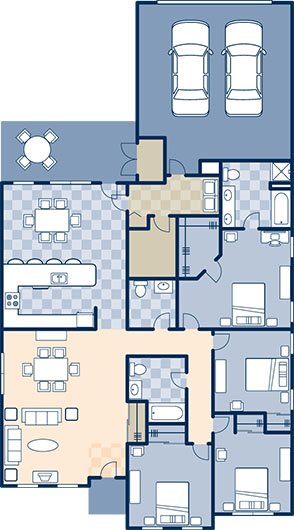 North Village East 2000 Floor Plan 25