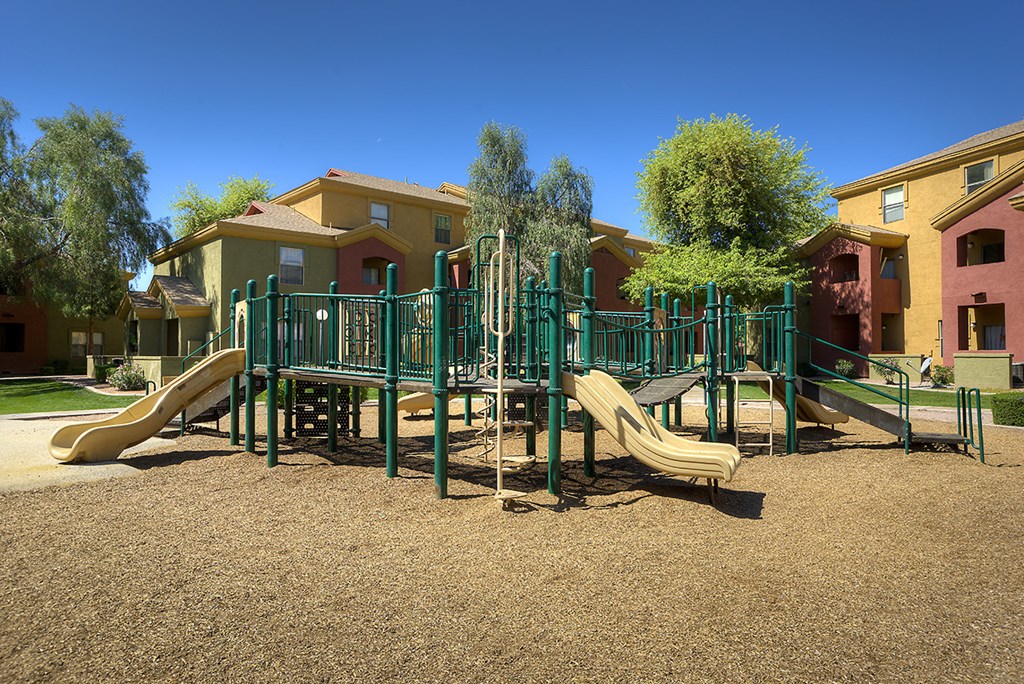a playground at the preserve at green canyon