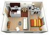 One Bedroom Unit