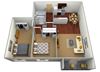 Standard Two Bedroom Unit
