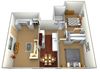 Standard Two Bedroom Unit