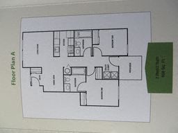 a drawing of a floor plan of a house