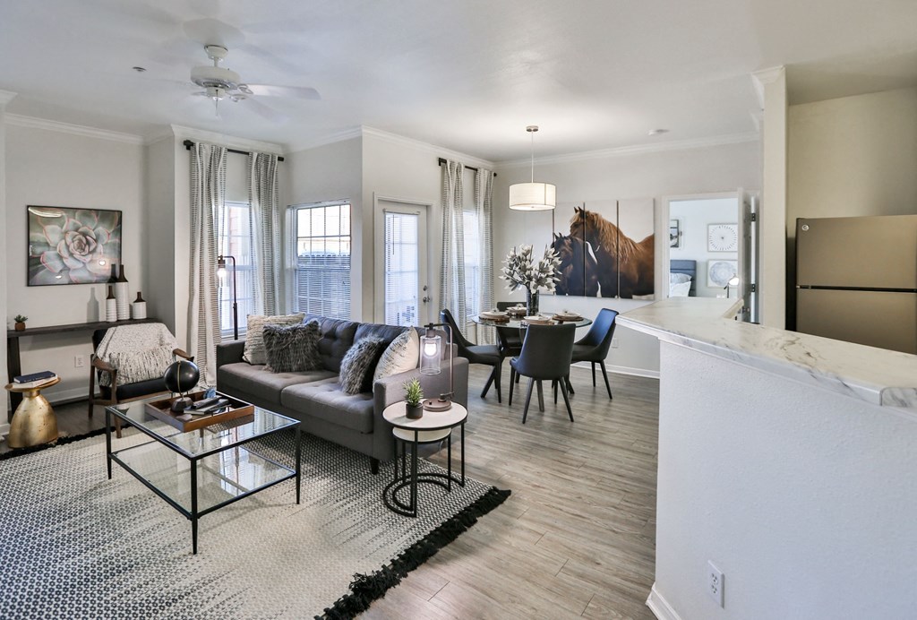Kitchen With Living Area at The Vineyards of Colorado Springs, Colorado Springs, 80920