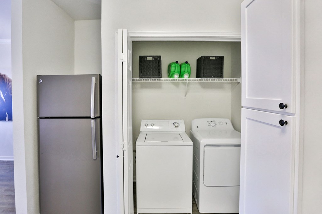Full-Sized Washer And Dryer at The Vineyards of Colorado Springs, Colorado